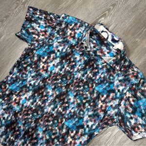 Robert Graham Fort Hood Short Sleeve Woven Dress Shirt